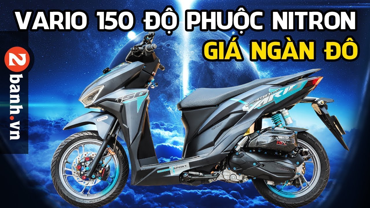 Phuộc bình dầu YSS GSport gắn xe Click Thái  Vario